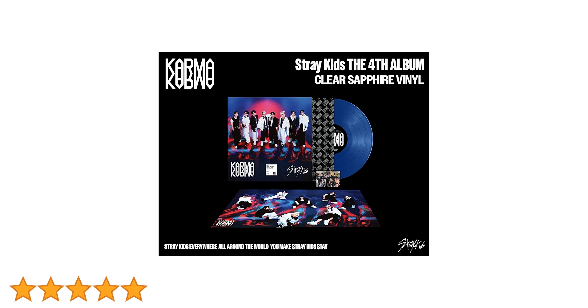 KARMA (Clear Sapphire Vinyl): Amazon.ca: Music
